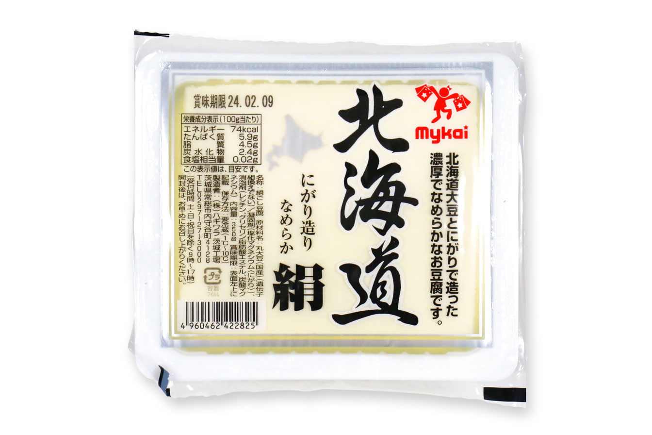 mykai マイカイ　北海道豆腐　絹　350ｇ