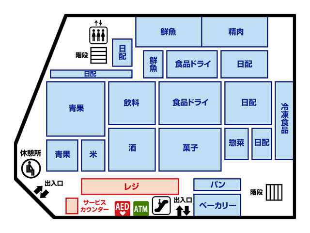 ディスカウントスーパー ロヂャース ロヂャース川越店