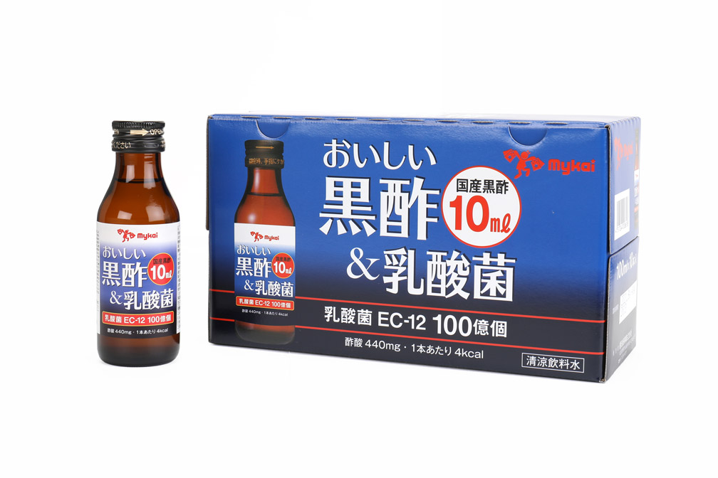 mykai マイカイ　おいしい黒酢＆乳酸菌　100ｍｌ