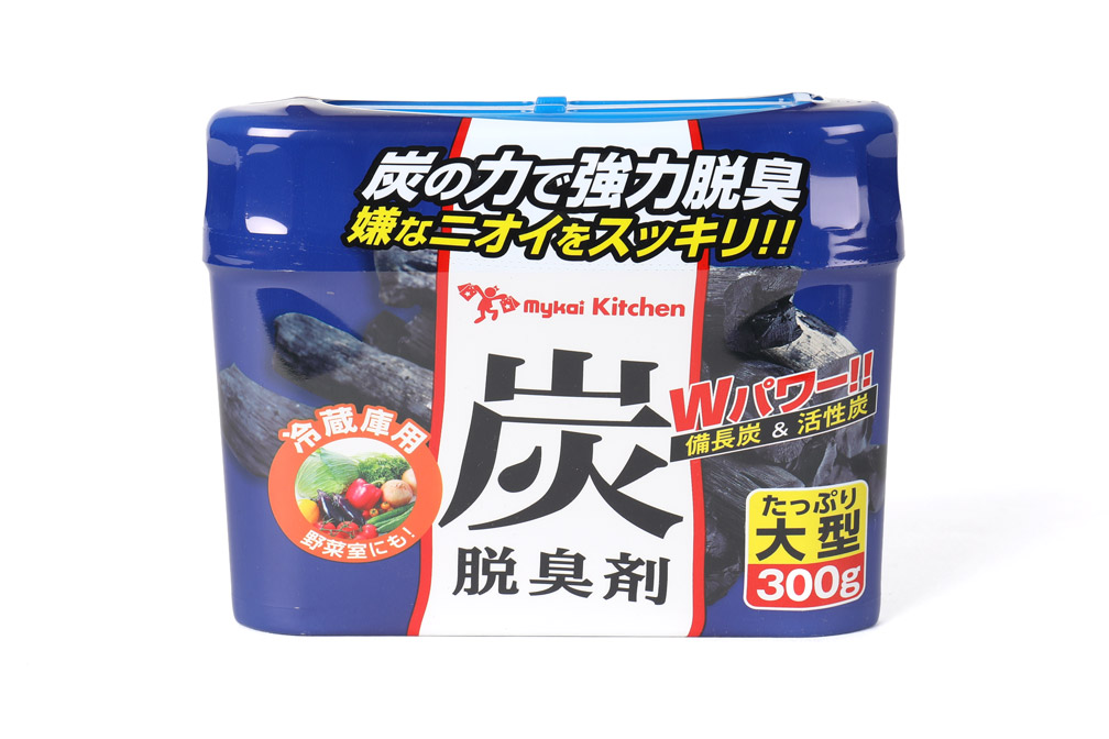 mykai マイカイ　炭脱臭剤　冷蔵室用　300ｇ/150ｇ