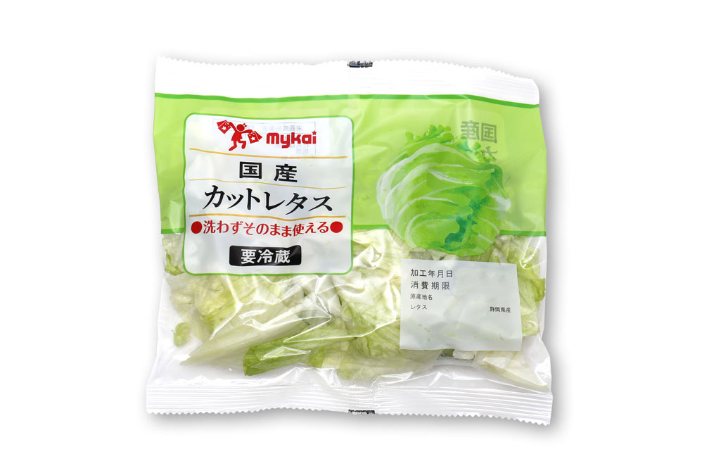 mykai マイカイ　国産カットレタス　80ｇ