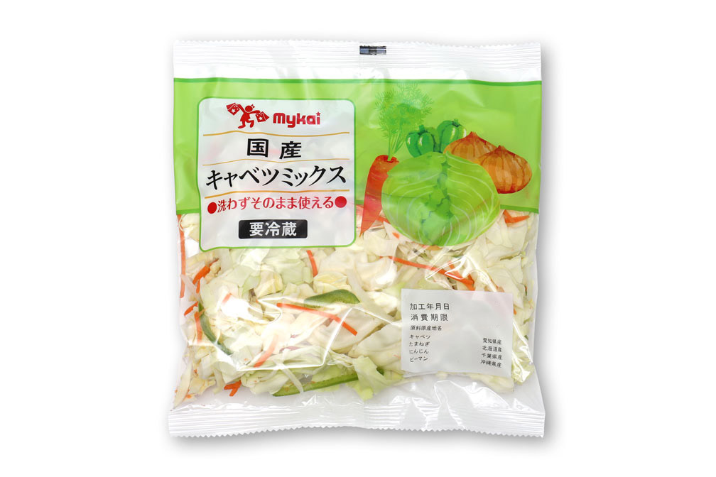 mykai マイカイ　国産キャベツミックス加熱用　150ｇ