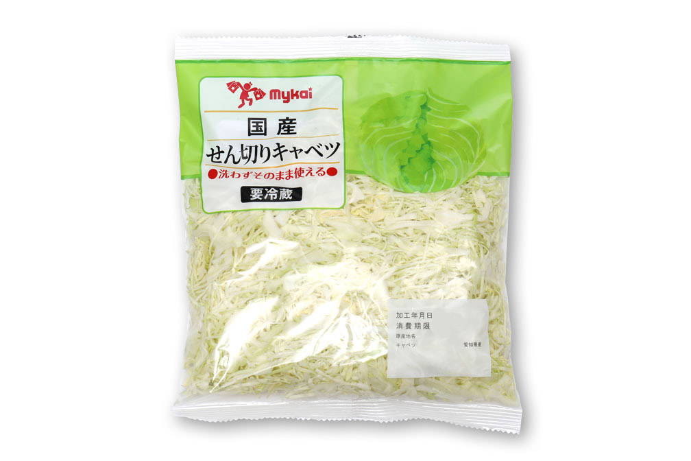 mykai マイカイ　国産せん切りキャベツ　210ｇ