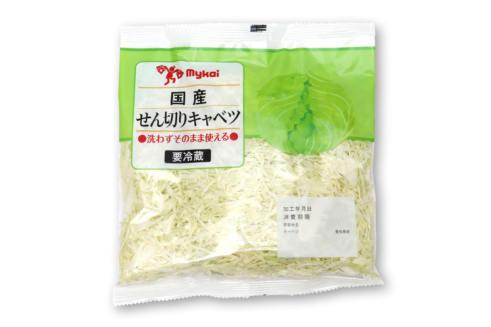 mykai マイカイ　国産せん切りキャベツ　150ｇ