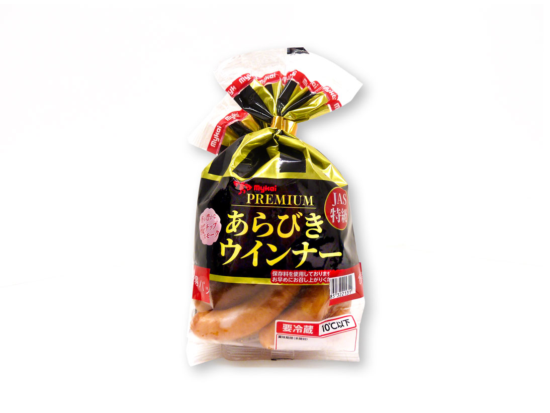 mykai マイカイ　あらびきウインナー　２個巻（１００ｇ×２）