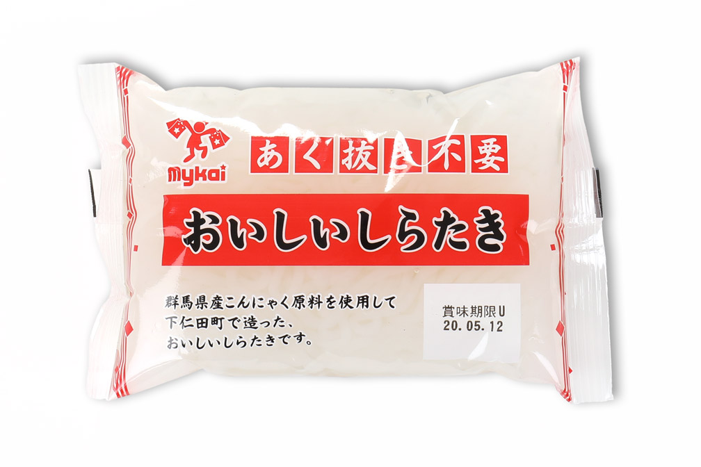 mykai マイカイ　おいしい　しらたき　160ｇ