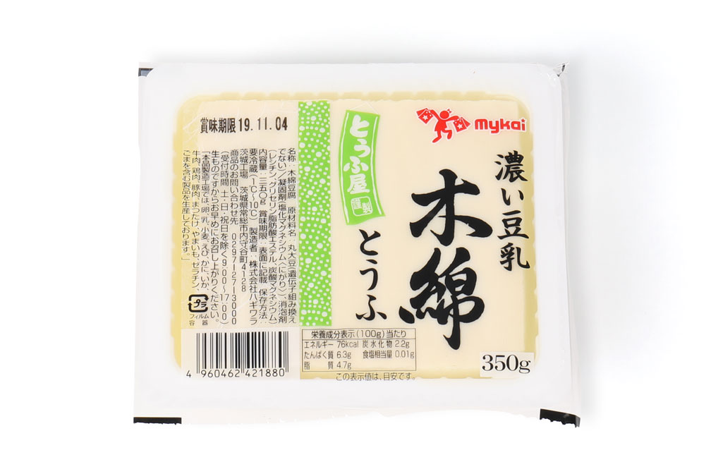 mykai マイカイ　濃い豆乳木綿とうふ　350g