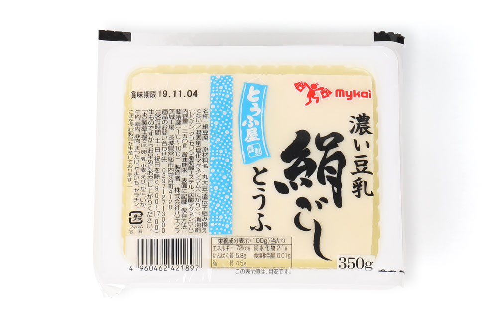 mykai マイカイ　濃い豆乳絹ごしとうふ　350g