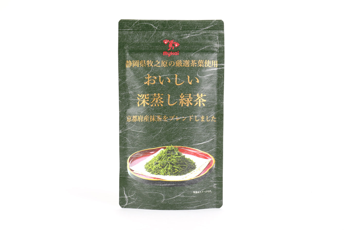 mykai マイカイ　おいしい深蒸し緑茶　100ｇ