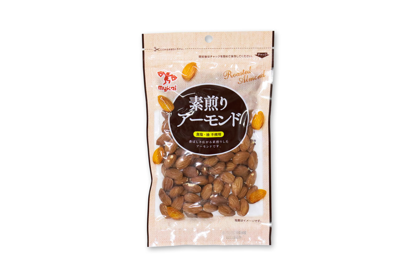 mykai マイカイ　素煎りアーモンド　100g
