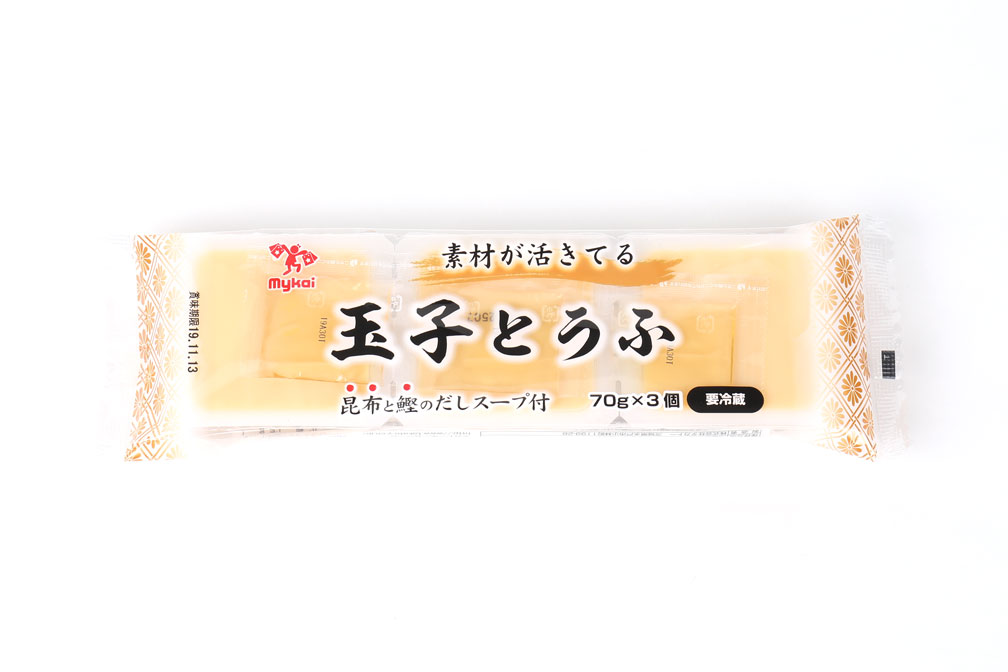 mykai マイカイ　おいしい　たまごとうふ　3連　70ｇ×3