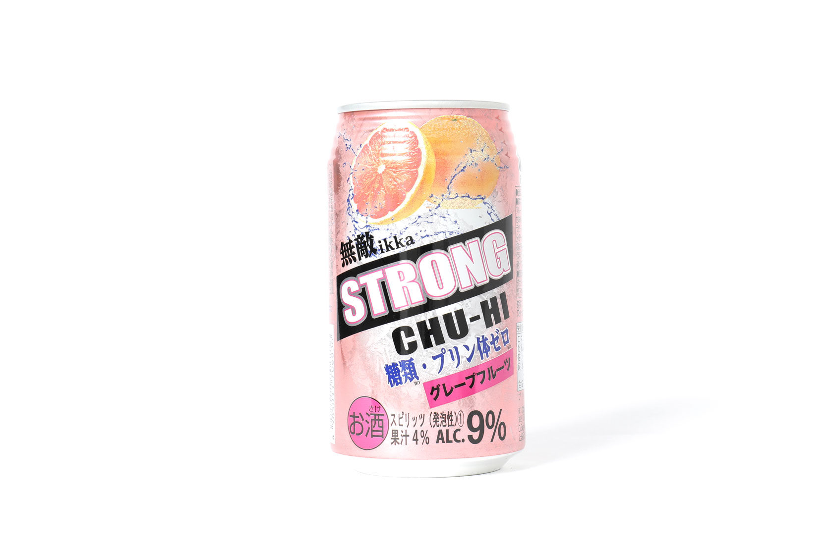 無敵ikka STRONG CHU-HI　グレープフルーツ　350ｍｌ　alc.8%